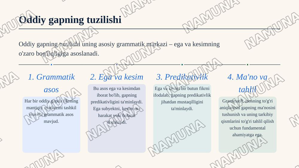 простое предложения — zamonaviy taqdimot, 4-slayd