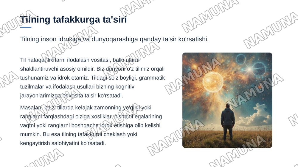 til va tafakkur tushunchasi — zamonaviy taqdimot, 7-slayd