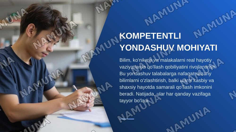 Interfaol ta’lim vositasida talabalarda mustaqil fikrlash madaniyatini shakllantirish va kompetentli yondashuv — zamonaviy taqdimot, 8-slayd
