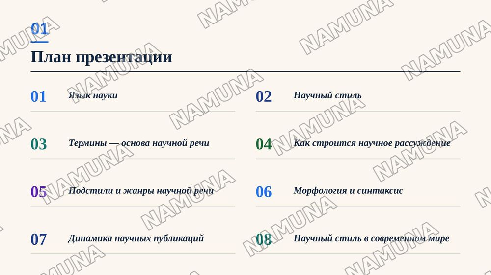 Научный стиль речи — zamonaviy taqdimot, 2-slayd