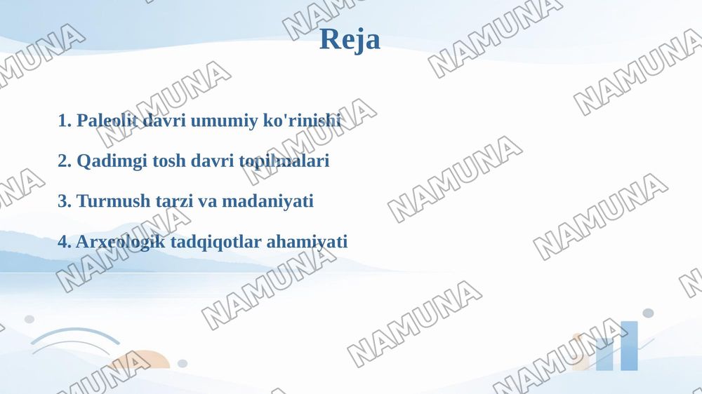 Paleolt davri arxeologeyasi — taqdimot, 2-slayd