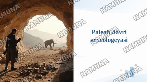 Paleolt davri arxeologeyasi — taqdimot