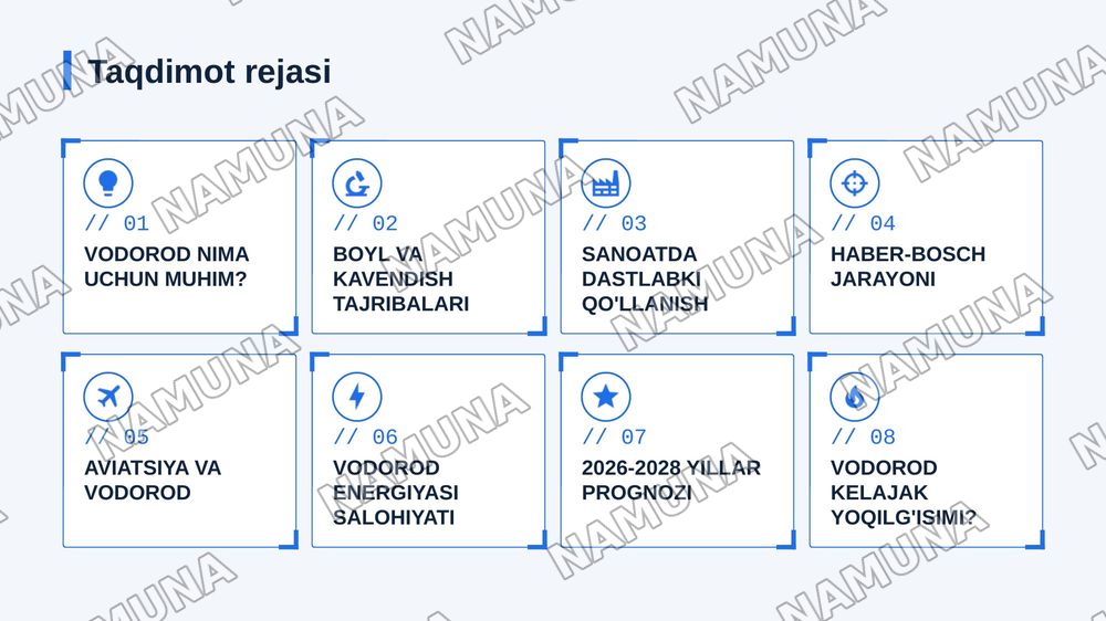vodorod haqida tarixiy malumot — zamonaviy taqdimot, 2-slayd