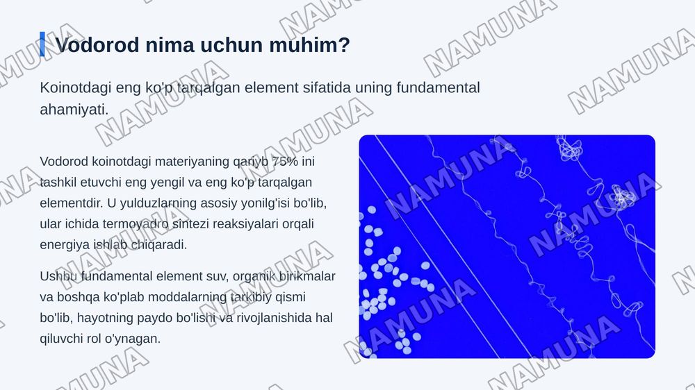 vodorod haqida tarixiy malumot — zamonaviy taqdimot, 3-slayd