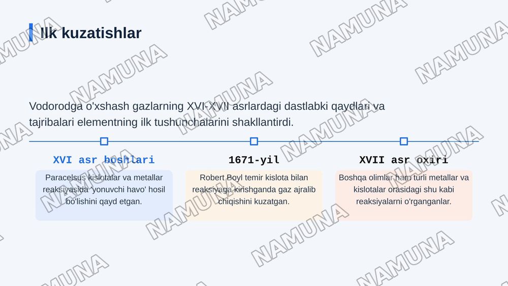 vodorod haqida tarixiy malumot — zamonaviy taqdimot, 4-slayd