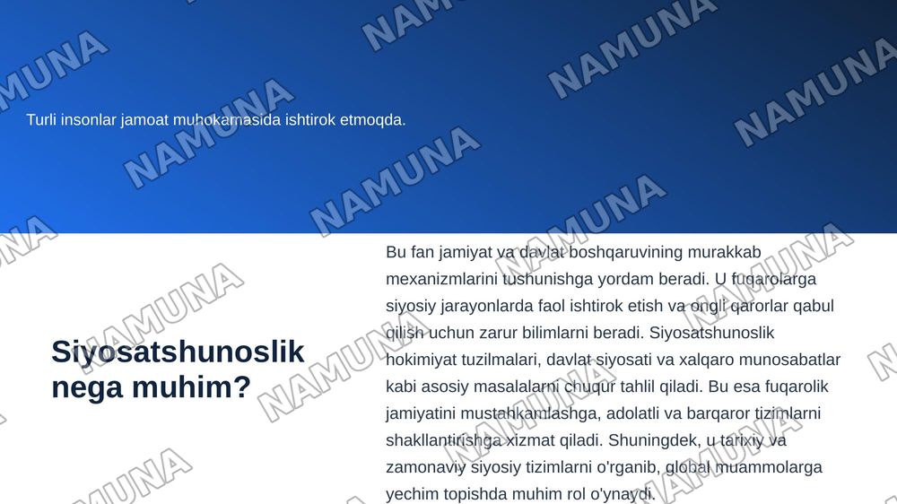 Siyosatshunoslikka kirish — zamonaviy taqdimot, 3-slayd