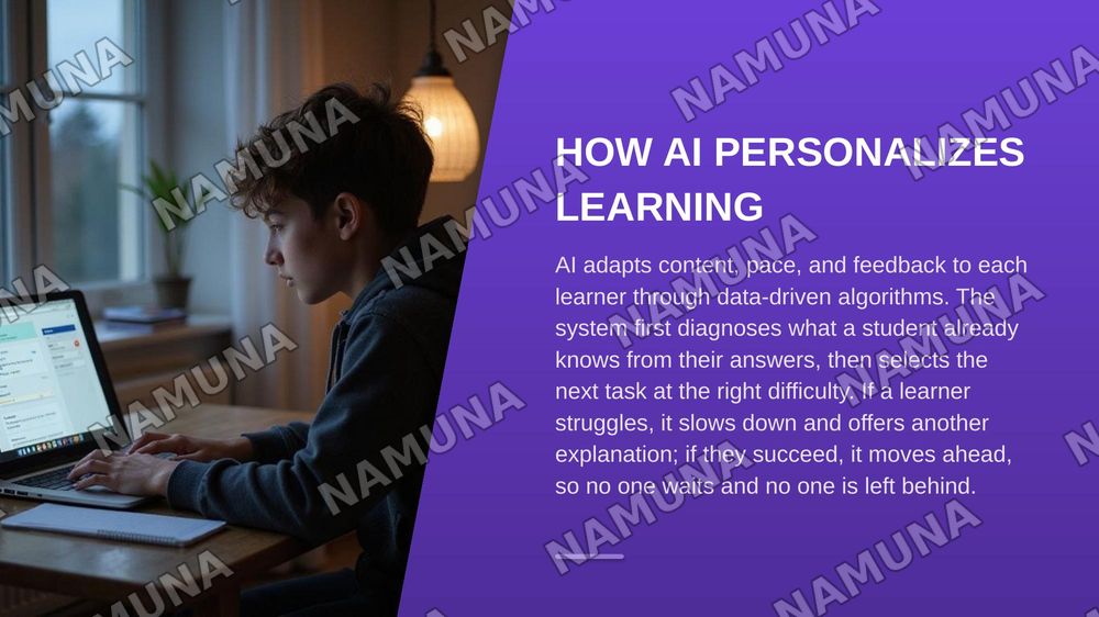 Artificial Intelligence in Education — zamonaviy taqdimot, 5-slayd
