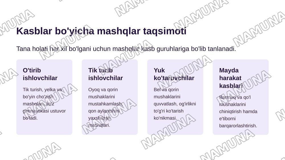 Professional ta'limda jismoniy tarbiya darslari — zamonaviy taqdimot, 7-slayd