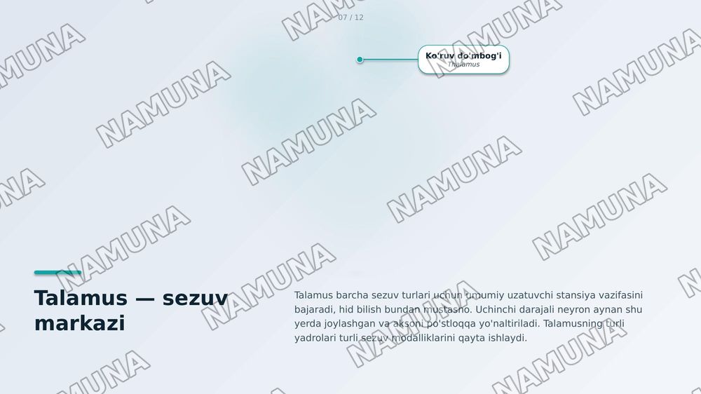 Sezuv òtkazuv yòllari. Harakat òtkazuv yòllari. — zamonaviy taqdimot, 7-slayd
