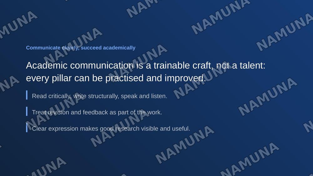 Academic Communication Skills — zamonaviy taqdimot, 7-slayd