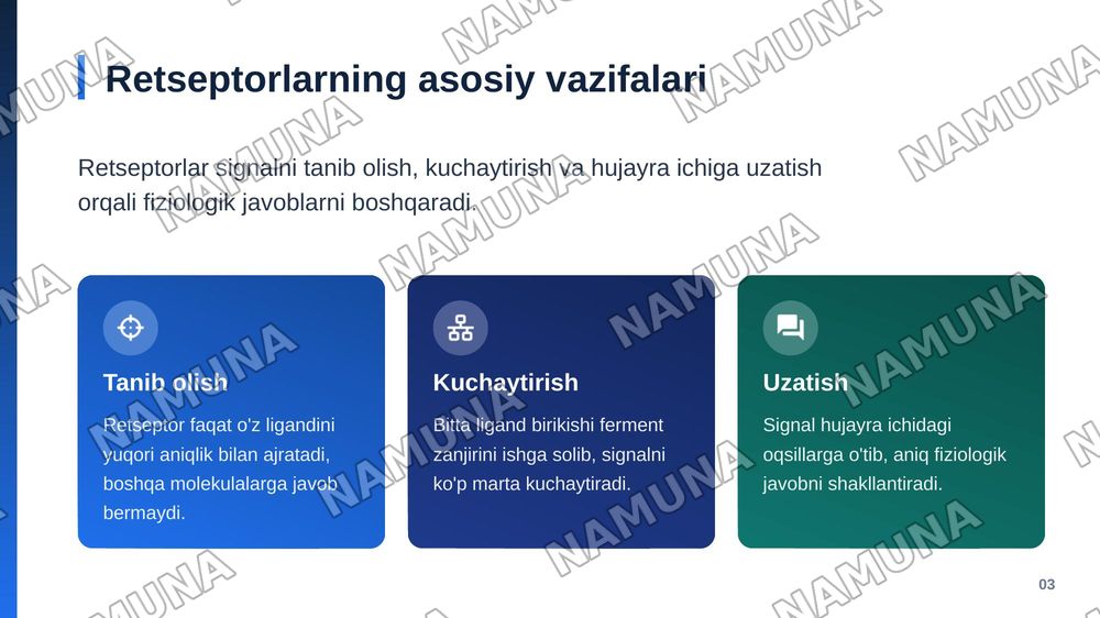 Retseptorlar haqida umumiy tushuncha ionotrop retseptorlar intrasellular retseptorlar — zamonaviy taqdimot, 4-slayd