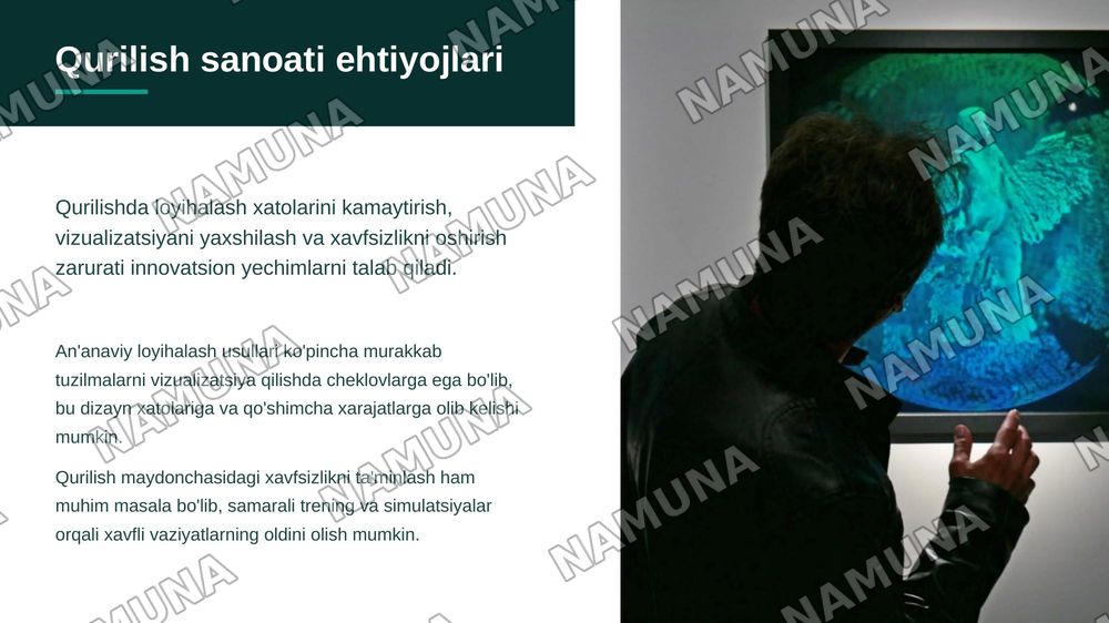 Galografiya haqida tushuncha va qurilishda qo'llanish sohalari — zamonaviy taqdimot, 5-slayd