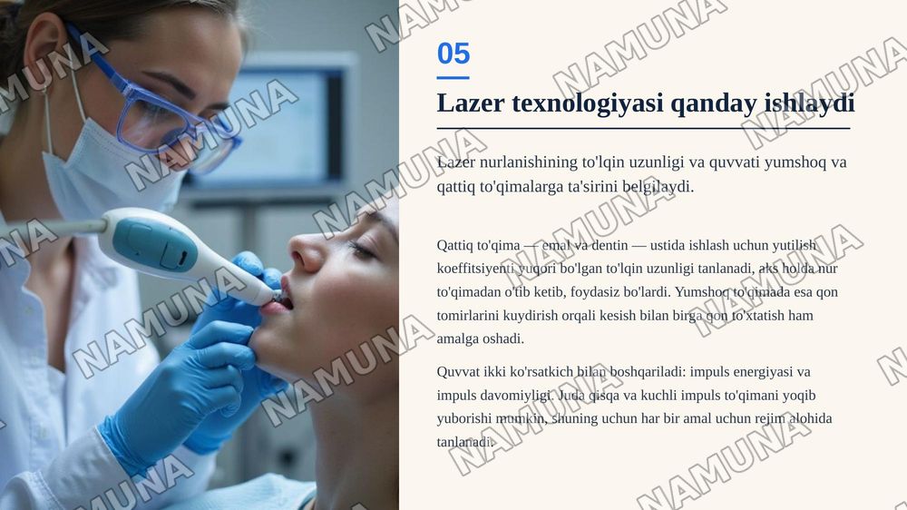 Zamonaviy sotomatologik asbob uskunalarning Fizikasi — zamonaviy taqdimot, 6-slayd