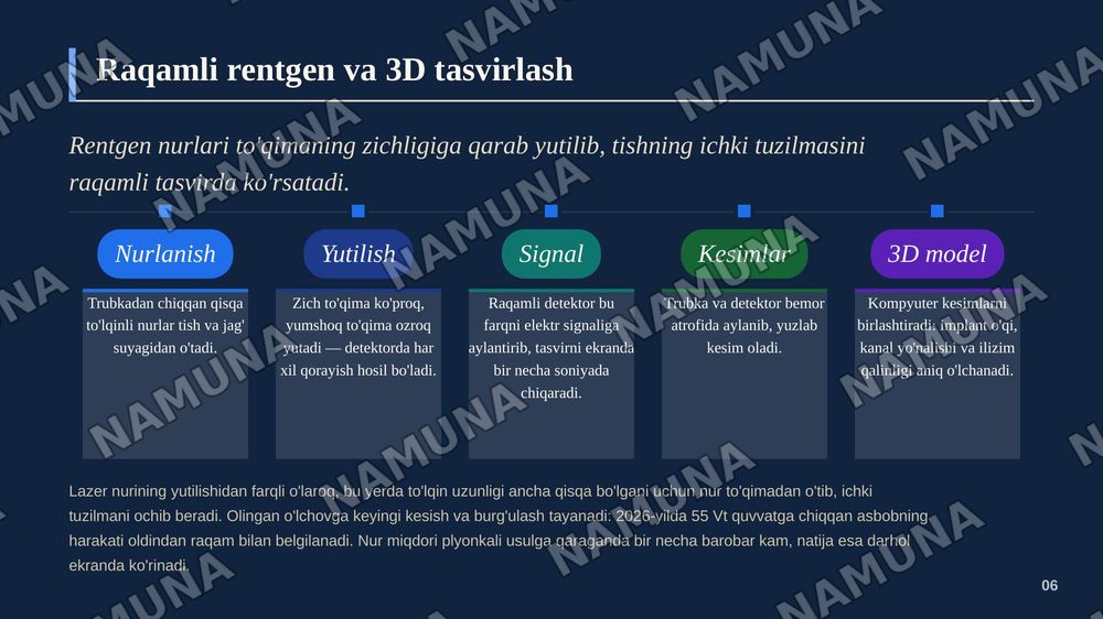 Zamonaviy sotomatologik asbob uskunalarning Fizikasi — zamonaviy taqdimot, 7-slayd