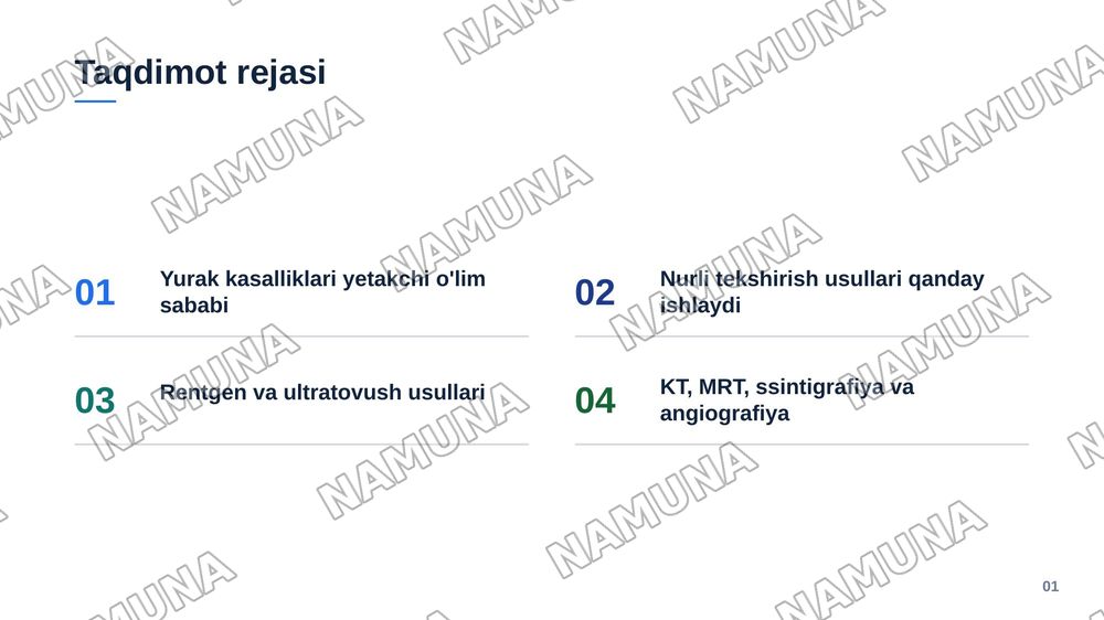 Yurak va qon-tomir tizimi nurli tekshirish usullari (rentgenografiya, rentgenoskopiya, exokardiografiya, radionuklid ssintigrafiya, sonografiya, KT, MRT, angiografiya) ularning afzalliklari va kamchiliklari, ko‘rsatmalar. — zamonaviy taqdimot, 2-slayd