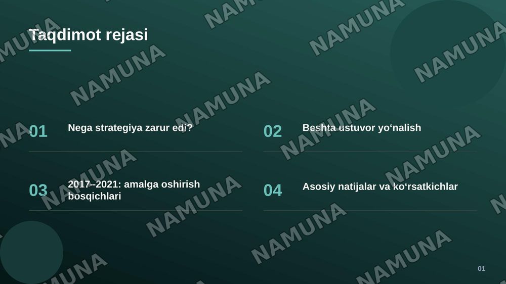 2017-2021-yillarda O‘zbekiston Respublikasini rivojlantirishning beshta ustuvor yo’nalishi bo’yicha “Harakatlar strategiyasi”  taraqqiyotning muhim dasturi. — zamonaviy taqdimot, 2-slayd