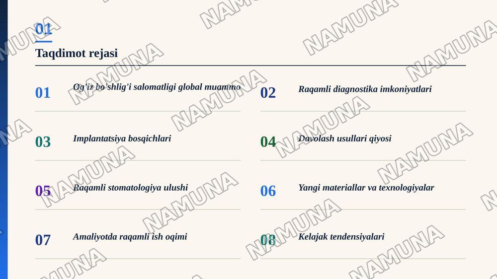 Zamonaviy stomatologiya yutuqlari — zamonaviy taqdimot, 2-slayd