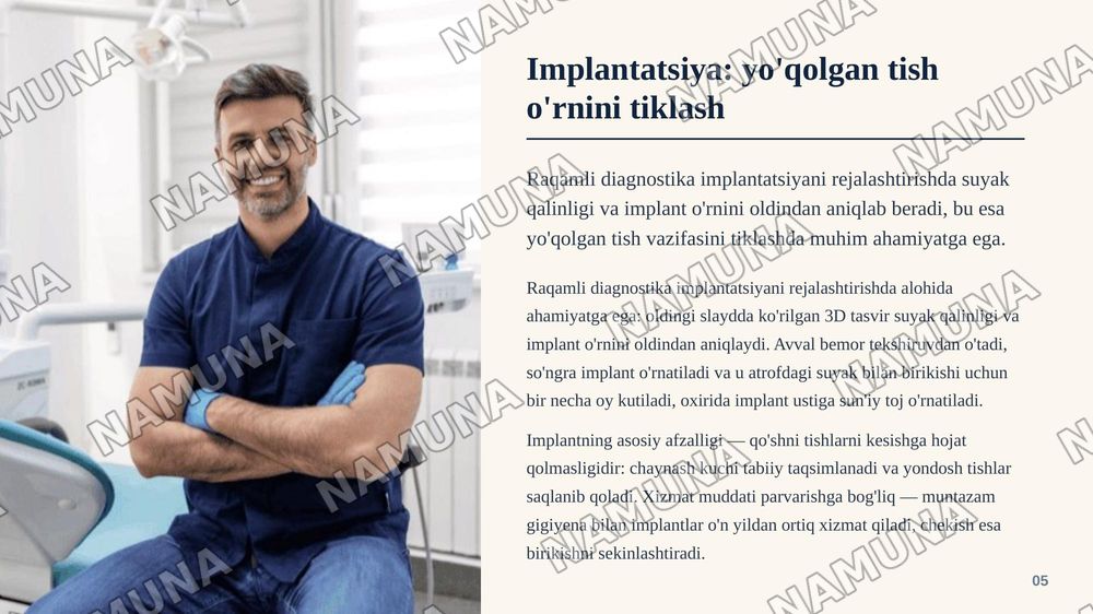 Zamonaviy stomatologiya yutuqlari — zamonaviy taqdimot, 6-slayd