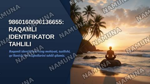 9860160606136655 — zamonaviy taqdimot