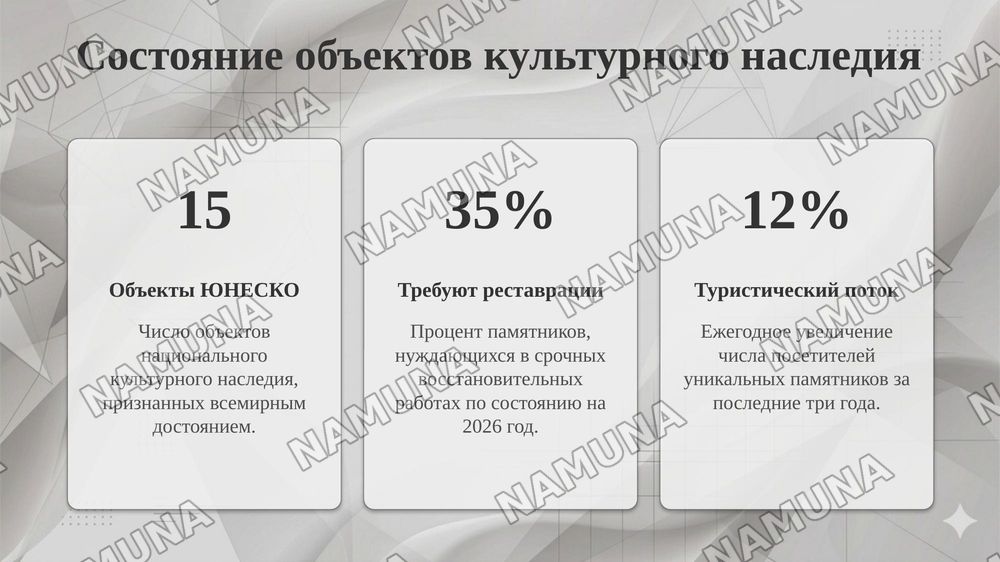 Образец наших национальных ценностей, древних и уникальных памятников. — taqdimot, 8-slayd
