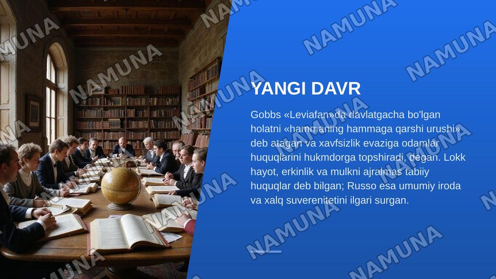 Jamiyat falsafasi — zamonaviy taqdimot, 8-slayd