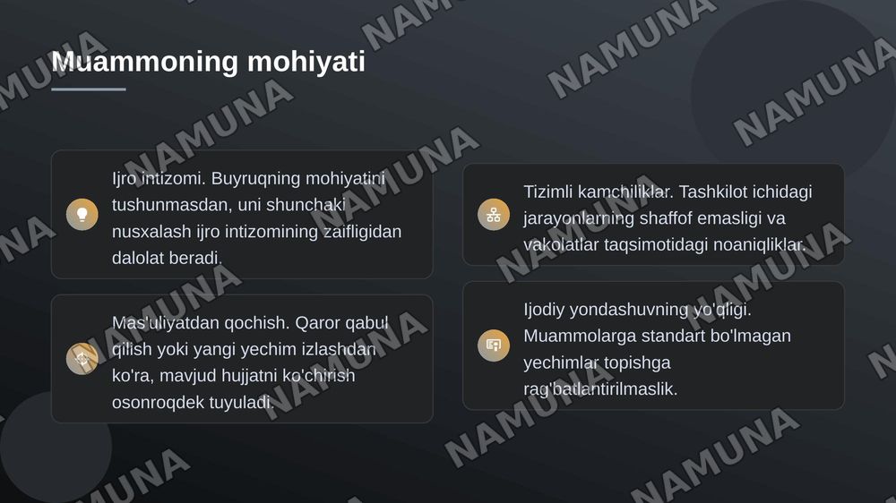 Buyruq buyruqdan ko'chirma — zamonaviy taqdimot, 4-slayd