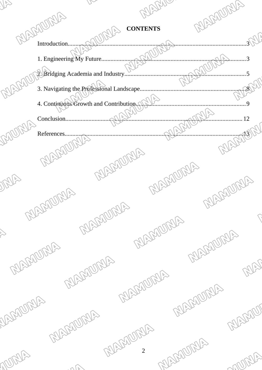 My academic and career goals — mustaqil ish, 2-varaq