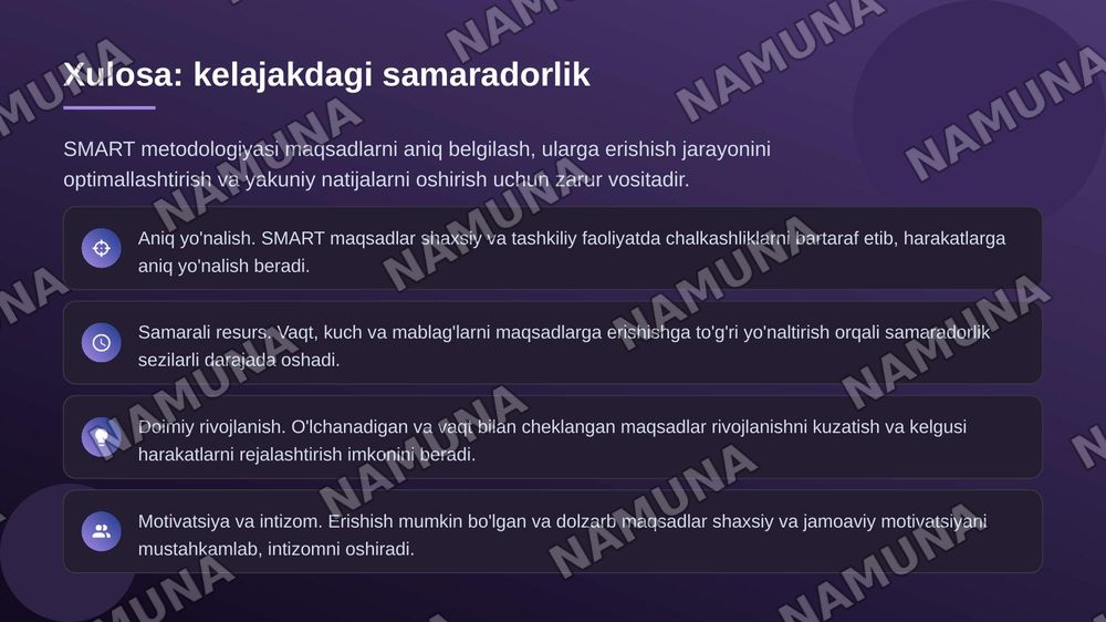 SMART — zamonaviy taqdimot, 7-slayd