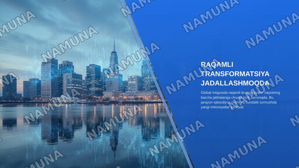 Axborotlashgan jamiyat va uning istiqbollari — zamonaviy taqdimot, 3-slayd