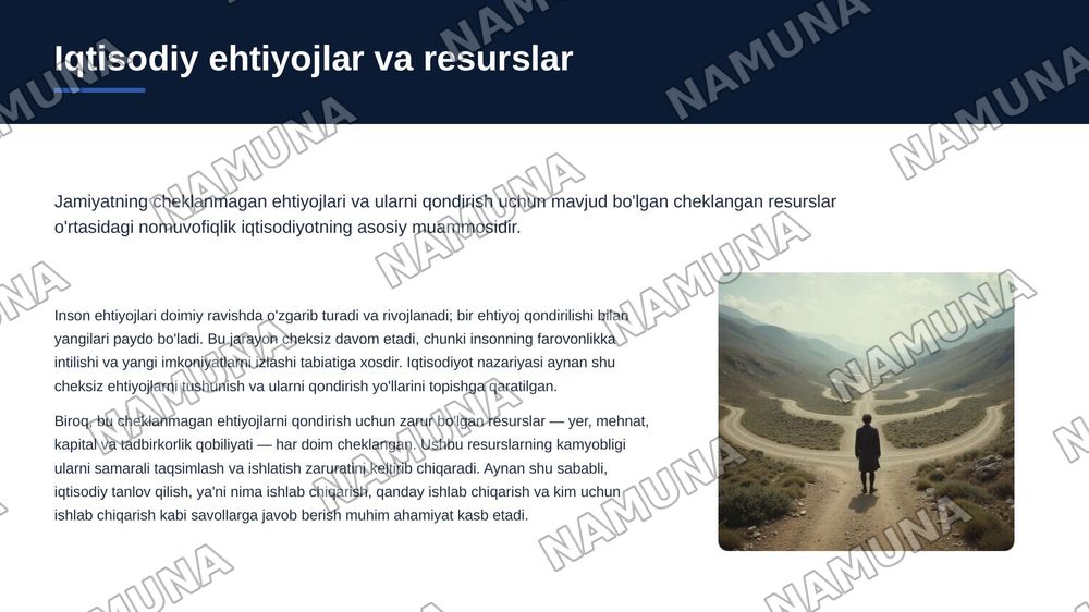 Iqtisodiyot nazariyasi fanining predmeti va o’rganish usullari — zamonaviy taqdimot, 5-slayd