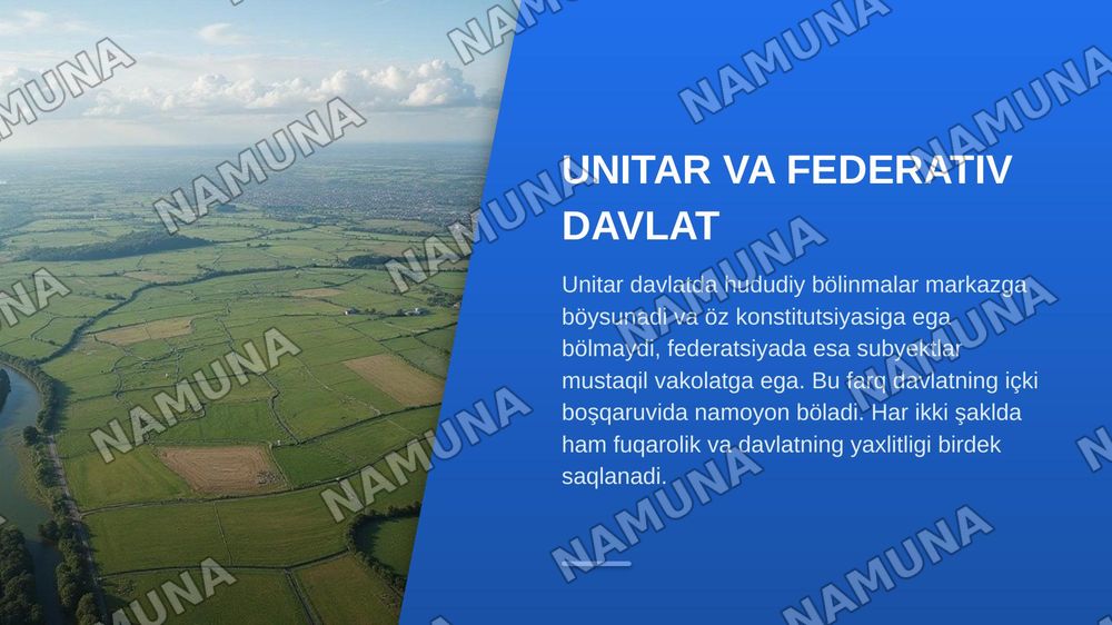 Davlat shaklari — zamonaviy taqdimot, 6-slayd