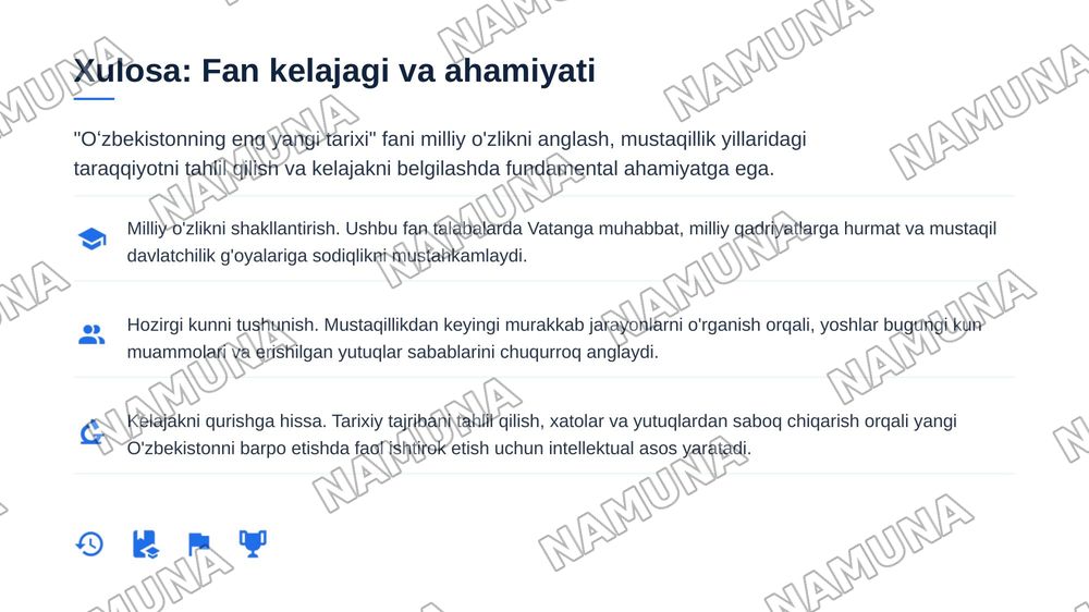 "Oʻzbekiston ning eng yangi tarixi" oʻquv fanining predmeti, maqsadi va vazifalari, nazariy-metodologik tamoyillari. — zamonaviy taqdimot, 7-slayd