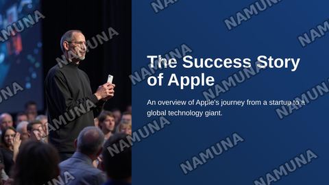 The Success Story of Apple — zamonaviy taqdimot