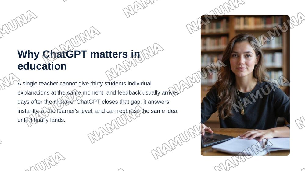 Using ChatGPT in Teaching and Learning — zamonaviy taqdimot, 4-slayd