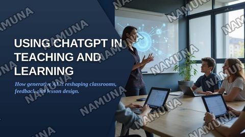 Using ChatGPT in Teaching and Learning — zamonaviy taqdimot