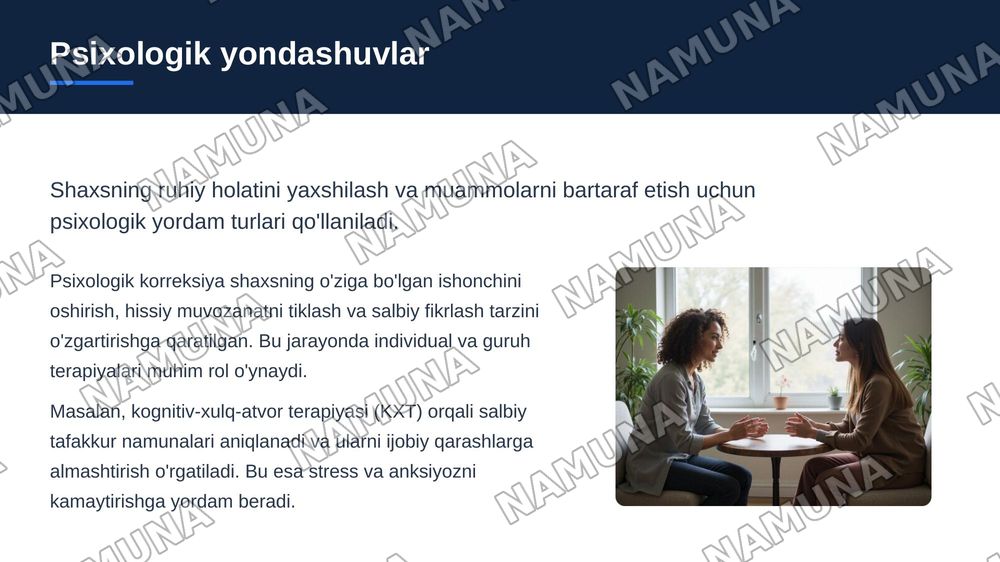 Turli guruhlarda korreksion ishlarning ahamiyati — zamonaviy taqdimot, 5-slayd