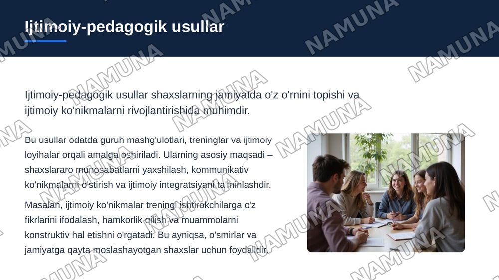 Turli guruhlarda korreksion ishlarning ahamiyati — zamonaviy taqdimot, 6-slayd