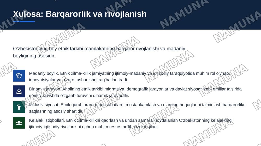 Aholining etnik tarkibi — zamonaviy taqdimot, 7-slayd