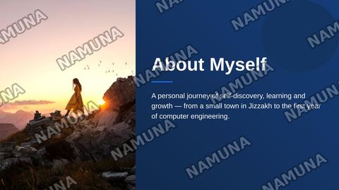 About my self — zamonaviy taqdimot