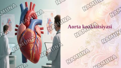 Aorta koaktatsiyasi — taqdimot
