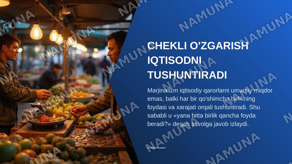 Marjinalizm — zamonaviy taqdimot, 3-slayd