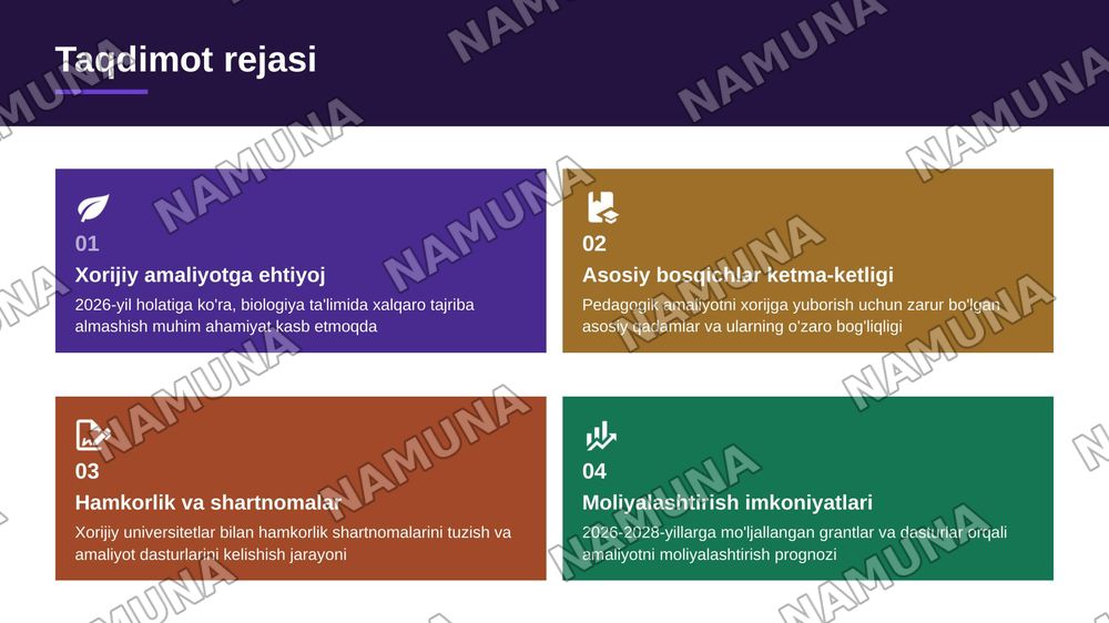 Bialogik turlar nazariasi boyicha pedagogik amaliyot qanday qilib xorijga yuboriladi — zamonaviy taqdimot, 2-slayd