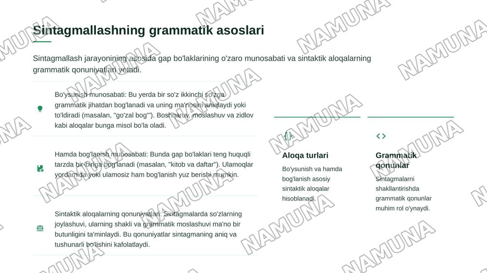 Sintaktik omonimiya.Stilistik sintagmallash — zamonaviy taqdimot, 8-slayd