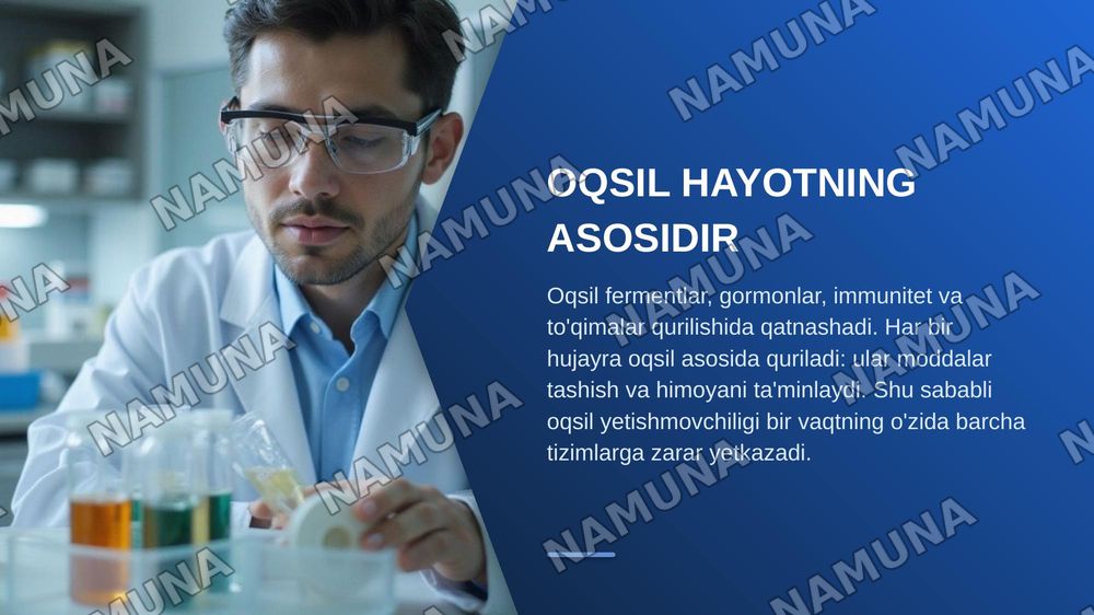Oqsil almashinuvi patologiyasining umumiy jihatlari.
1.Kvashiorkor, alimentar marazm 2.Podagra. Kelib chiqish sabablari, alomatlari, profilaktikasi. Bu kasalliklarning olgini olishda to’g’ri ovqatlanishning ahamiyati. — zamonaviy taqdimot, 3-slayd