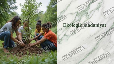 Ekologik madaniyat — taqdimot
