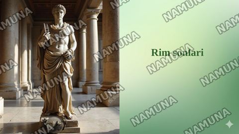 Rim sonlari — taqdimot