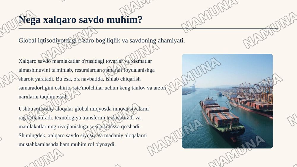 Xalqaro savdo nazariyalari — zamonaviy taqdimot, 3-slayd