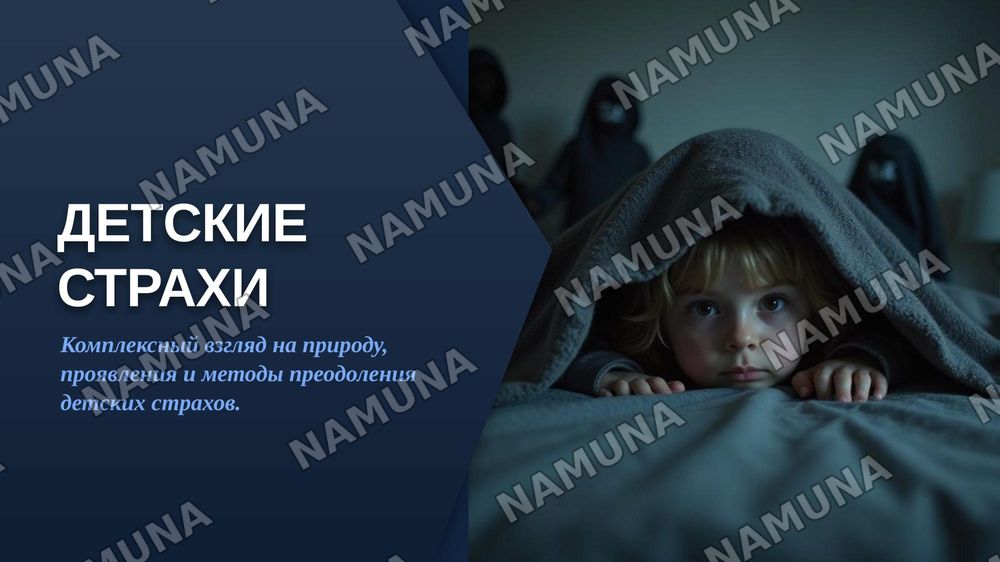 Детские страхи — zamonaviy taqdimot, 1-slayd