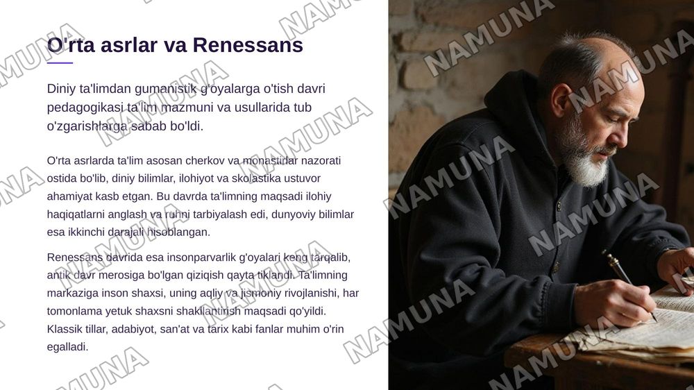 Pedagogik fikr taraqqiyoti va zamonaviy ta'lim paradigmalari — zamonaviy taqdimot, 5-slayd