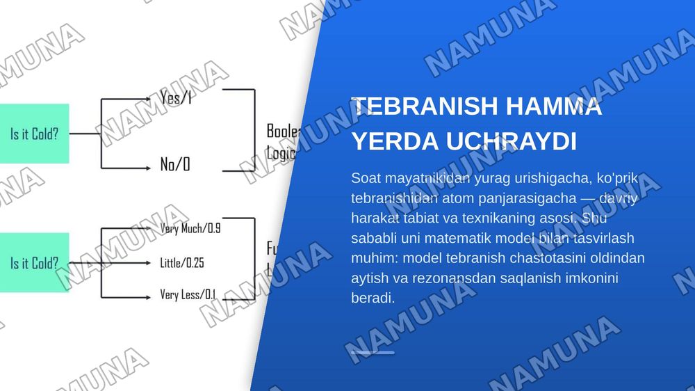 Sodda  sistemalar.  Matematik  mayatnik.  Chegaraviy  sikl. Avtotebranishlar.  Sodda  sistemalar  tenglamalarini  aniq  integrallash.  Duffing tenglamasi. — zamonaviy taqdimot, 3-slayd
